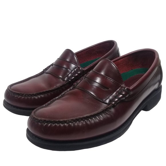Rockport Dressports Men's Penny Loafers Burgundy Leather Shoes Size 9M